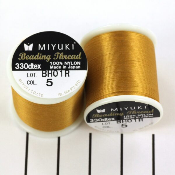 Fir de Ata Miyuki 50 m - Auriu