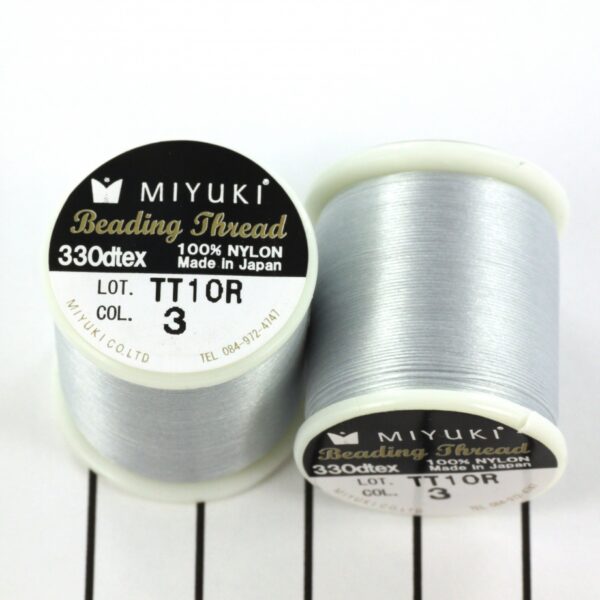 Fir de Ata Miyuki 50 m - Argintiu