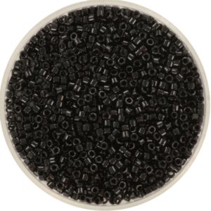 Miyuki Delica 11/0 DB0010 - Opaque Black
