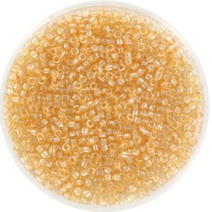 Miyuki Delica 11/0 DB0101 - Gold Luster Light Smoky Topaz