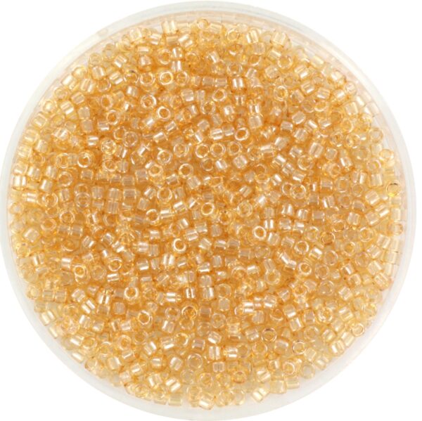 Miyuki Delica 11/0 DB0101 - Gold Luster Light Smoky Topaz