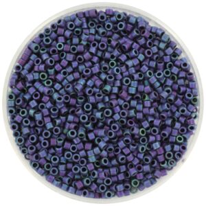 Miyuki Delica 11/0 DB1054 - Metallic Matte Iris Plum Gold