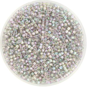 Miyuki Delica 11/0 DB0107 - Transparent Gold Luster Gray