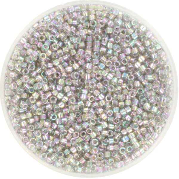 Miyuki Delica 11/0 DB0107 - Transparent Gold Luster Gray