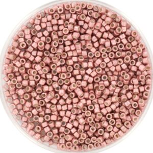 Miyuki Delica 11/0 DB1156 - Galvanized Semi Frosted Pink Blush