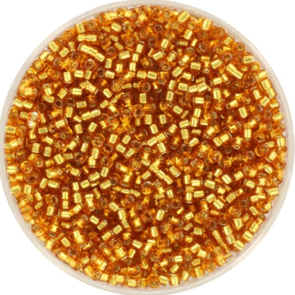 Miyuki Delica 11/0 DB1201 - Silverlined Marigold