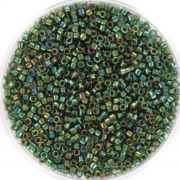 Miyuki Delica 11/0 DB0125 - Gold Luster Emerald