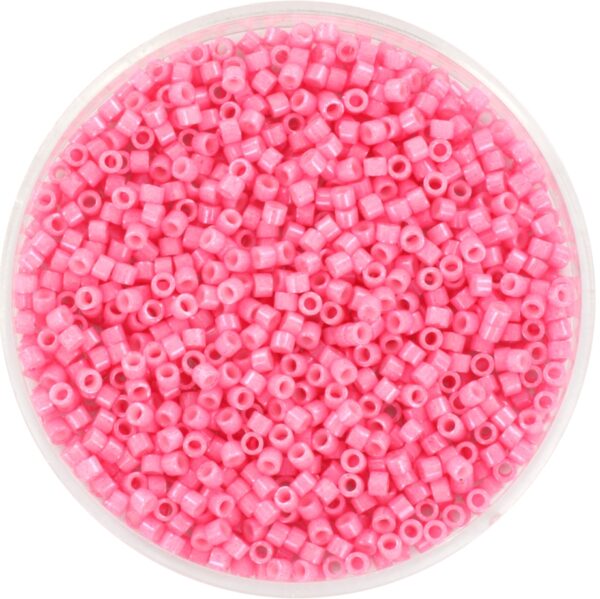 Miyuki Delica 11/0 DB1371 - Opaque Dyed Carnation Pink