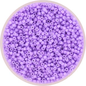 Miyuki Delica 11/0 DB1379 - Opaque Dyed Red Violet