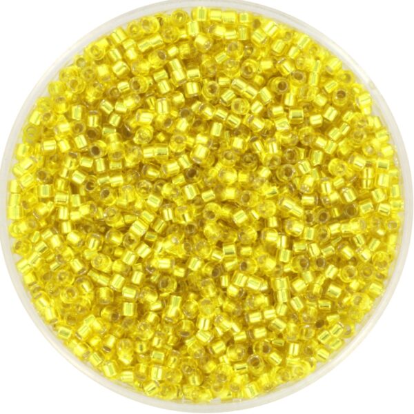 Miyuki Delica 11/0 DB0145 - Silverlined Yellow