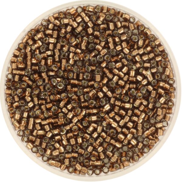 Miyuki Delica 11/0 DB0150 - Silverlined Root Beer