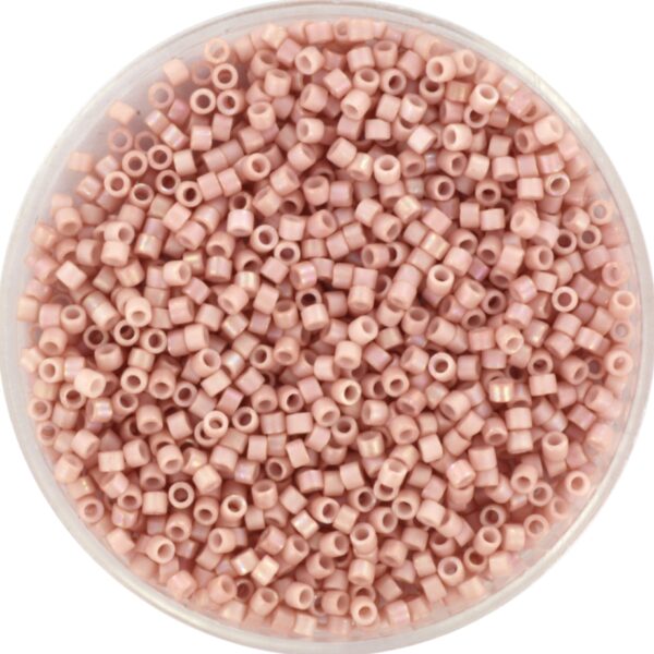 Miyuki Delica 11/0 DB1525 - Opaque Matte AB Pink Champagne