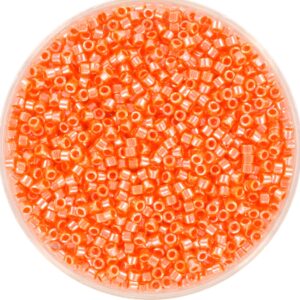 Miyuki Delica 11/0 DB1563 - Opaque Luster Mandarin