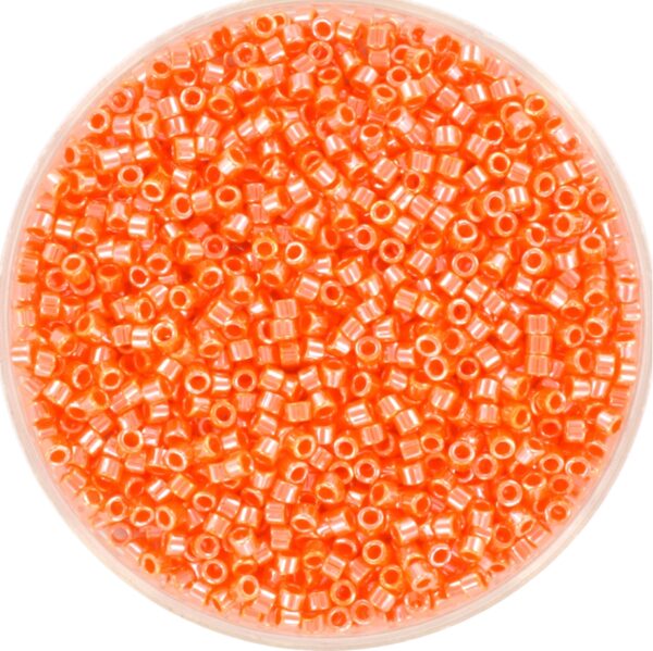 Miyuki Delica 11/0 DB1563 - Opaque Luster Mandarin