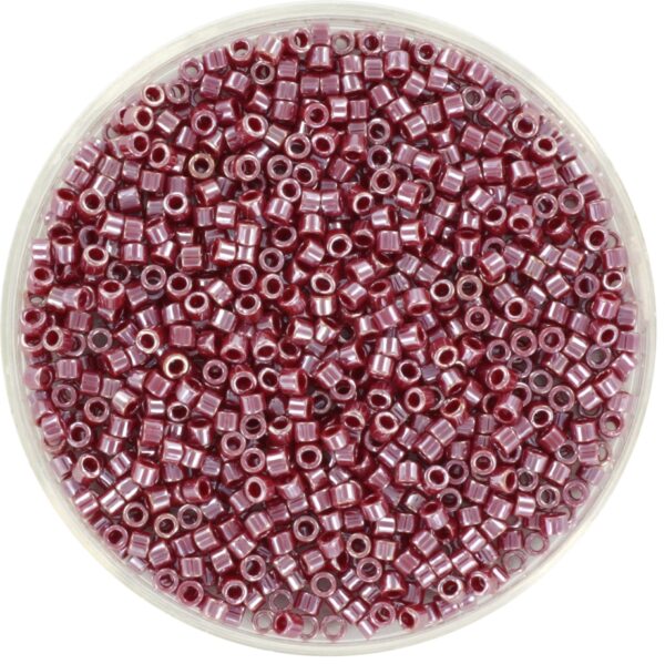 Miyuki Delica 11/0 DB1564 - Opaque Luster Cadillac Red