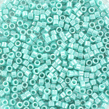 Miyuki Delica 11/0 DB1567 - Opaque Luster Sea Opal - imagine 2