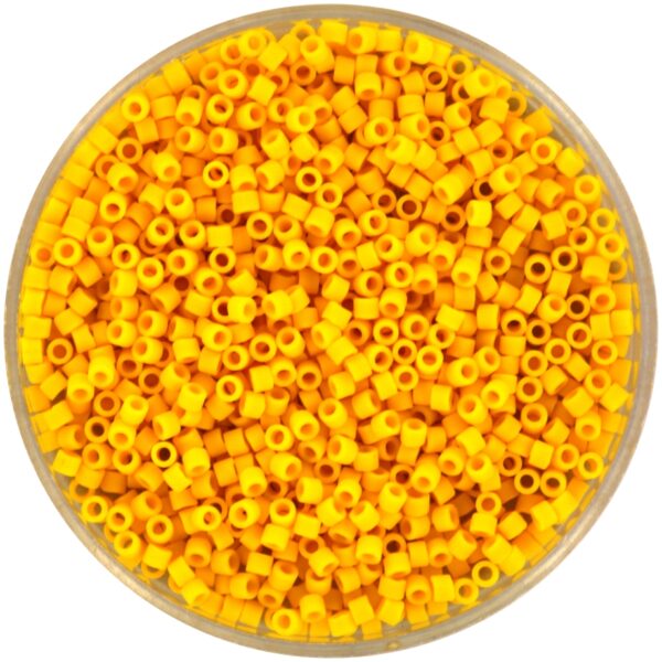 Miyuki Delica 11/0 DB1582 - Opaque Matte Canary