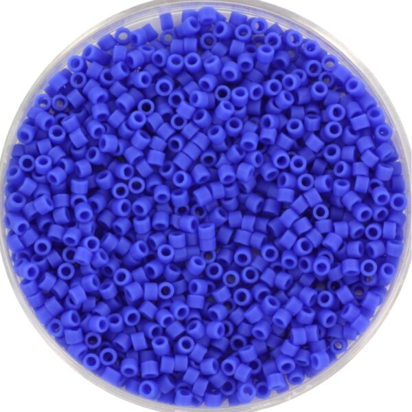 Miyuki Delica 11/0 DB1588 - Opaque Matte Cyan Blue