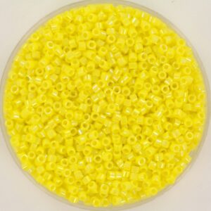 Miyuki Delica 11/0 DB0160 - Opaque AB Yellow