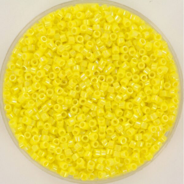 Miyuki Delica 11/0 DB0160 - Opaque AB Yellow