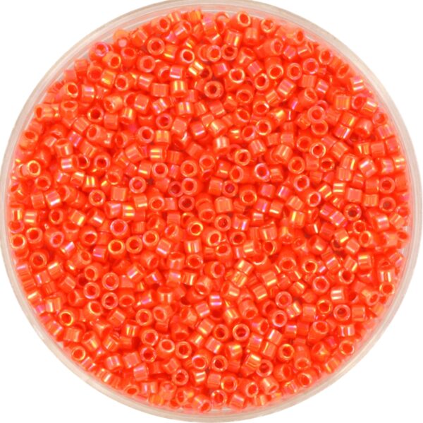Miyuki Delica 11/0 DB0161 - Opaque AB Orange