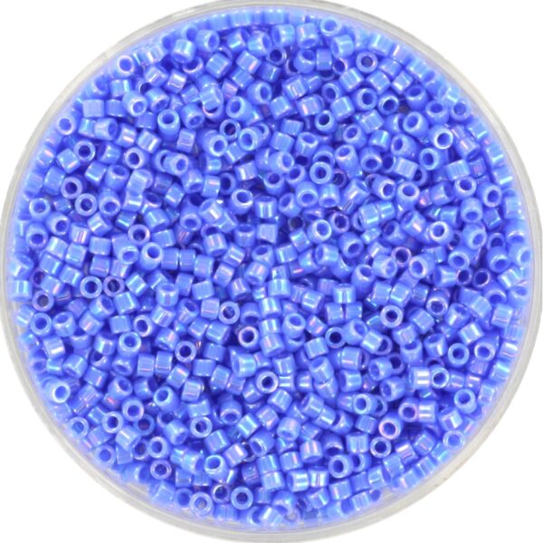 Miyuki Delica 11/0 DB0167 - Opaque AB Medium Blue