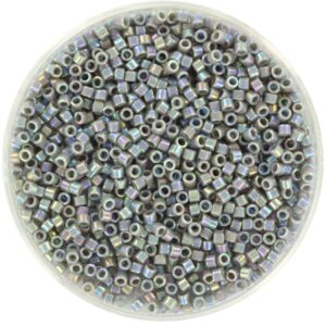 Miyuki Delica 11/0 DB0168 - Opaque AB Gray