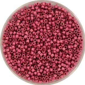 Miyuki Delica 11/0 DB1840F - Duracoat Galvanized Matte Hot Pink