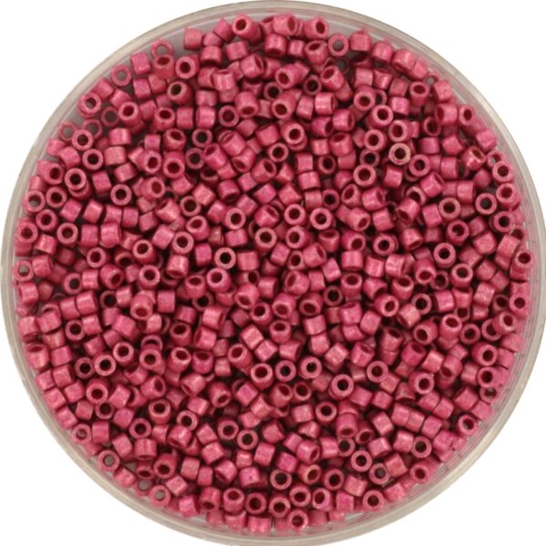 Miyuki Delica 11/0 DB1840F - Duracoat Galvanized Matte Hot Pink