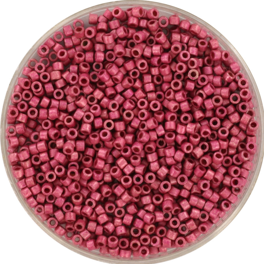 Miyuki Delica 11/0 DB1840F - Duracoat Galvanized Matte Hot Pink