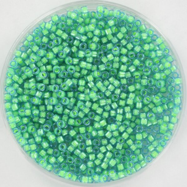 Miyuki Delica 11/0 DB2053 - Luminous Mermaid Green