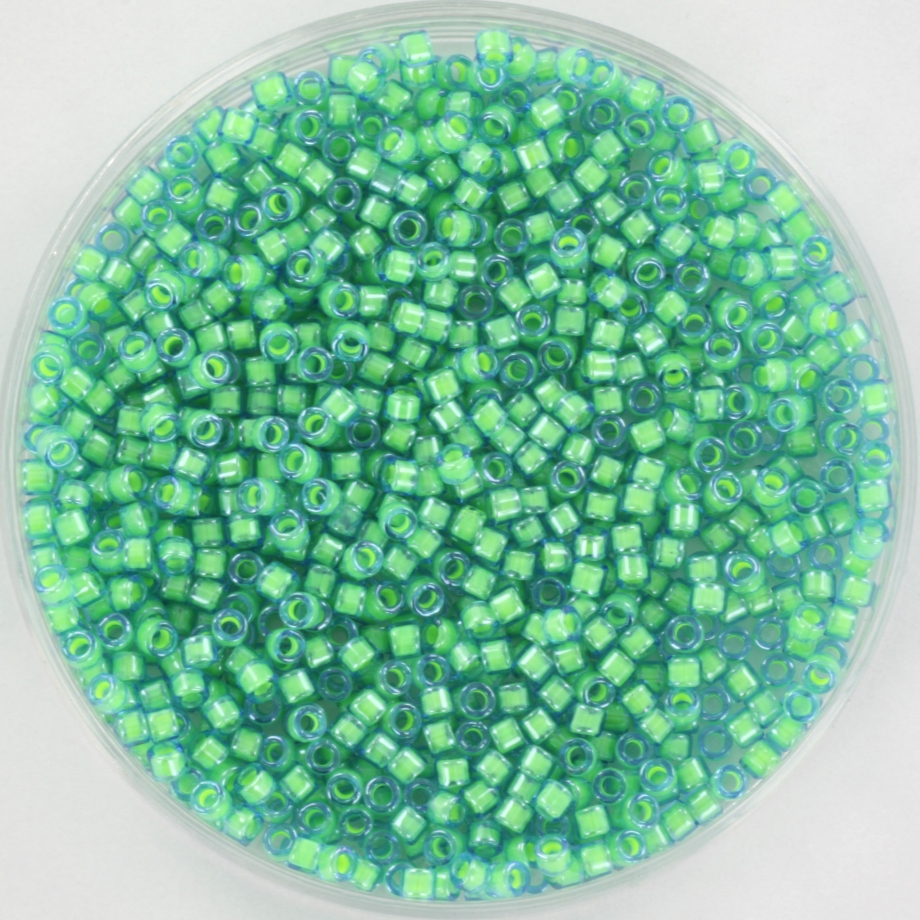 Miyuki Delica 11/0 DB2053 - Luminous Mermaid Green