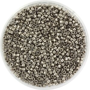 Miyuki Delica 11/0 DB0021 - Plated Nickel