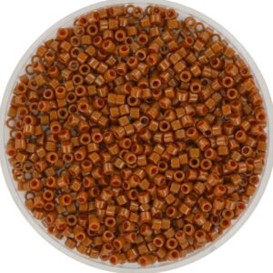 Miyuki Delica 11/0 DB2109 - Duracoat Opaque Dyed Sienna