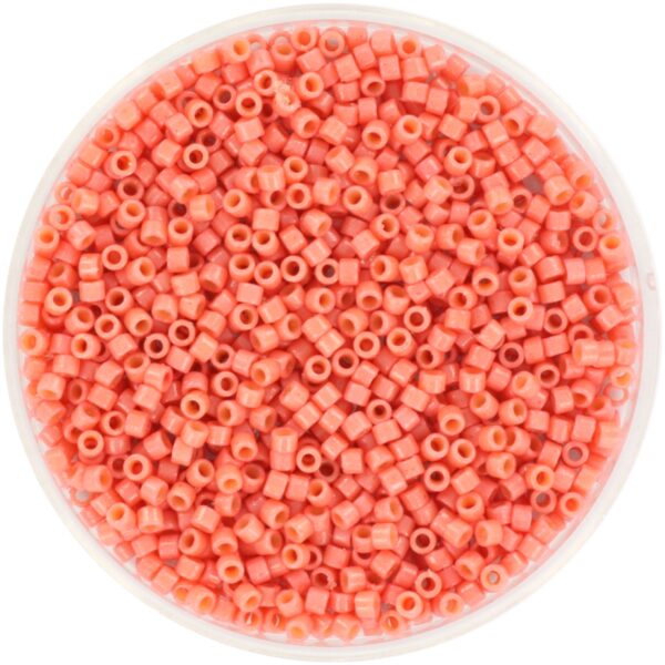 Miyuki Delica 11/0 DB2114 - Duracoat Opaque Dyed Light Watermelon