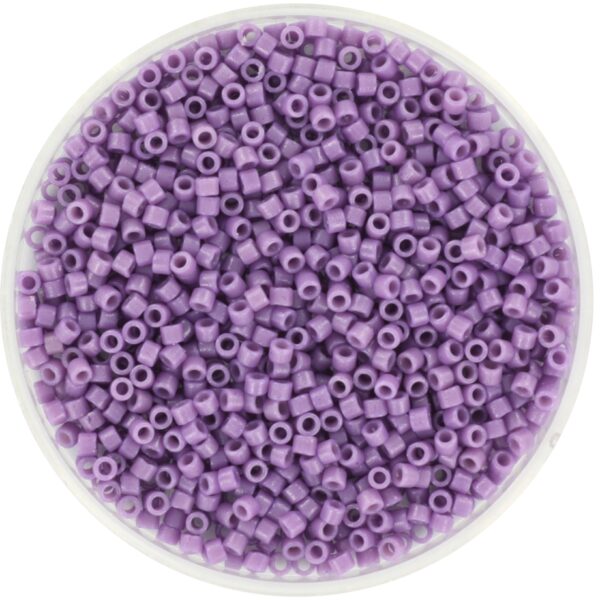 Miyuki Delica 11/0 DB2139 - Duracoat Opaque Dyed Dark Orchid