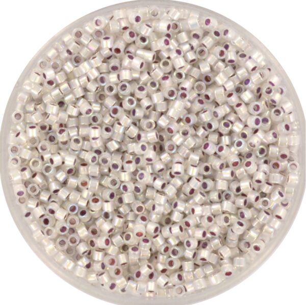 Miyuki Delica 11/0 DB0223 - Silverlined Opal AB