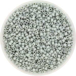 Miyuki Delica 11/0 DB2281 - Opaque Glazed Frosted Grey