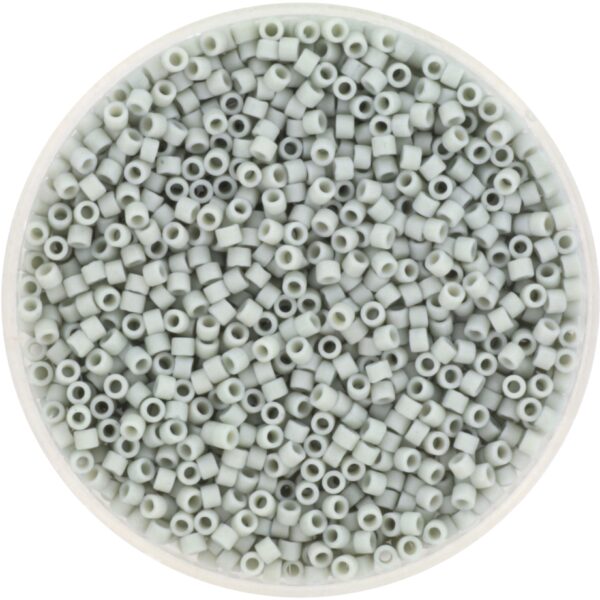 Miyuki Delica 11/0 DB2281 - Opaque Glazed Frosted Grey