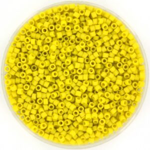 Miyuki Delica 11/0 DB2283 - Opaque Glazed Frosted Yellow