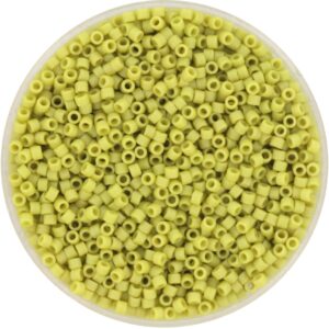 Miyuki Delica 11/0 DB2290 - Opaque Glazed Frosted Honeydew