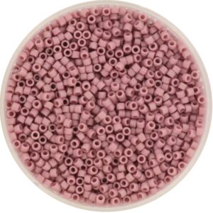 Miyuki Delica 11/0 DB2294 - Opaque Glazed Frosted Mauve