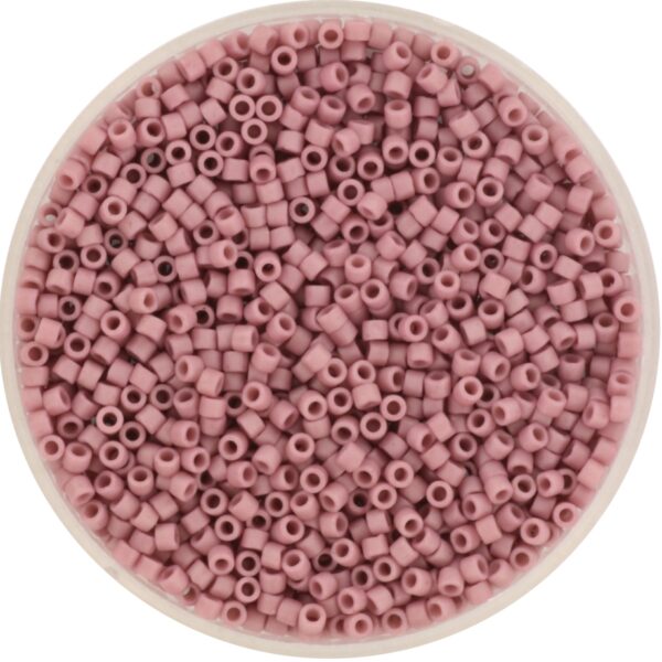 Miyuki Delica 11/0 DB2294 - Opaque Glazed Frosted Mauve