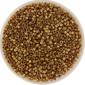 Miyuki Delica 11/0 DB022L - Metallic Light Bronze