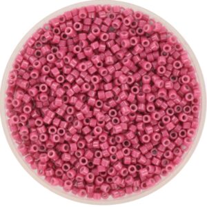 Miyuki Delica 11/0 DB2353 - Duracoat Opaque Dyed Raspberry
