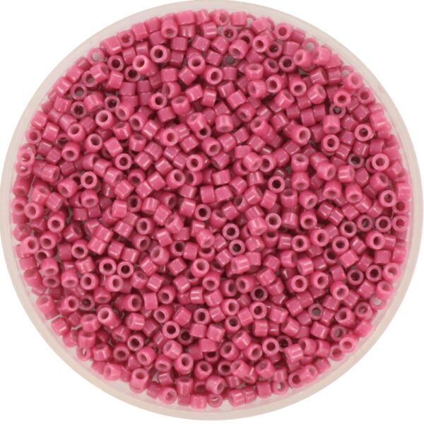 Miyuki Delica 11/0 DB2353 - Duracoat Opaque Dyed Raspberry