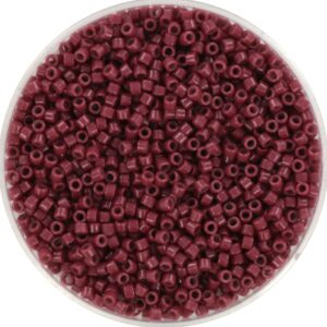 Miyuki Delica 11/0 DB2355 - Duracoat Opaque Dyed Rosewood Purple