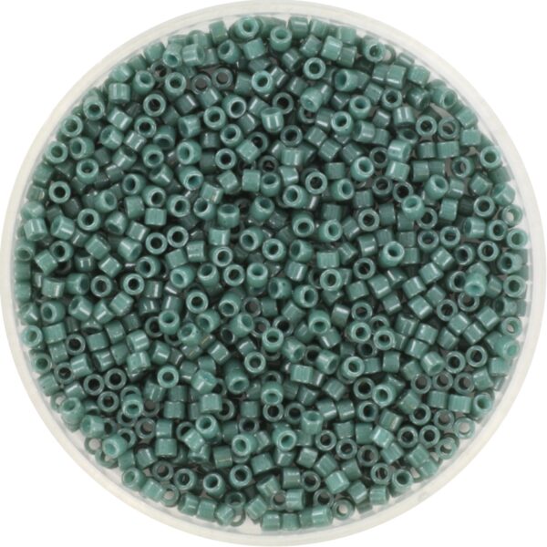 Miyuki Delica 11/0 DB2358 - Duracoat Opaque Dyed Forest Green