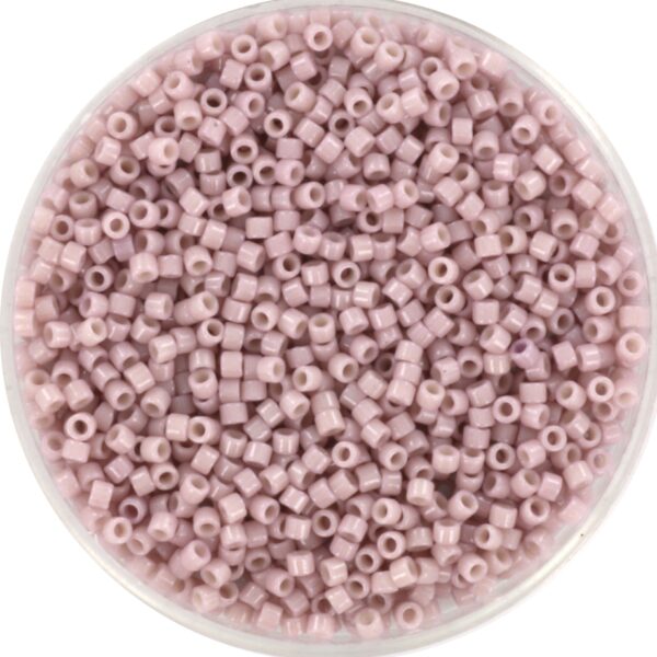 Miyuki Delica 11/0 DB2361 - Duracoat Opaque Dyed Soft Baby Pink
