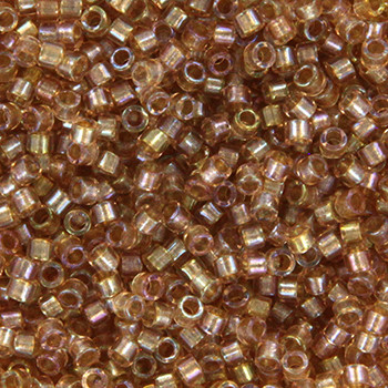 Miyuki Delica 11/0 DB2373 - Fancy Lined Blush - imagine 2